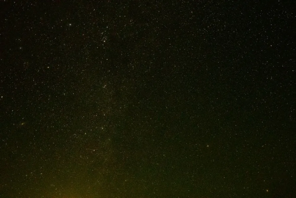 A captivating view of the starry night sky showcasing the Milky Way.